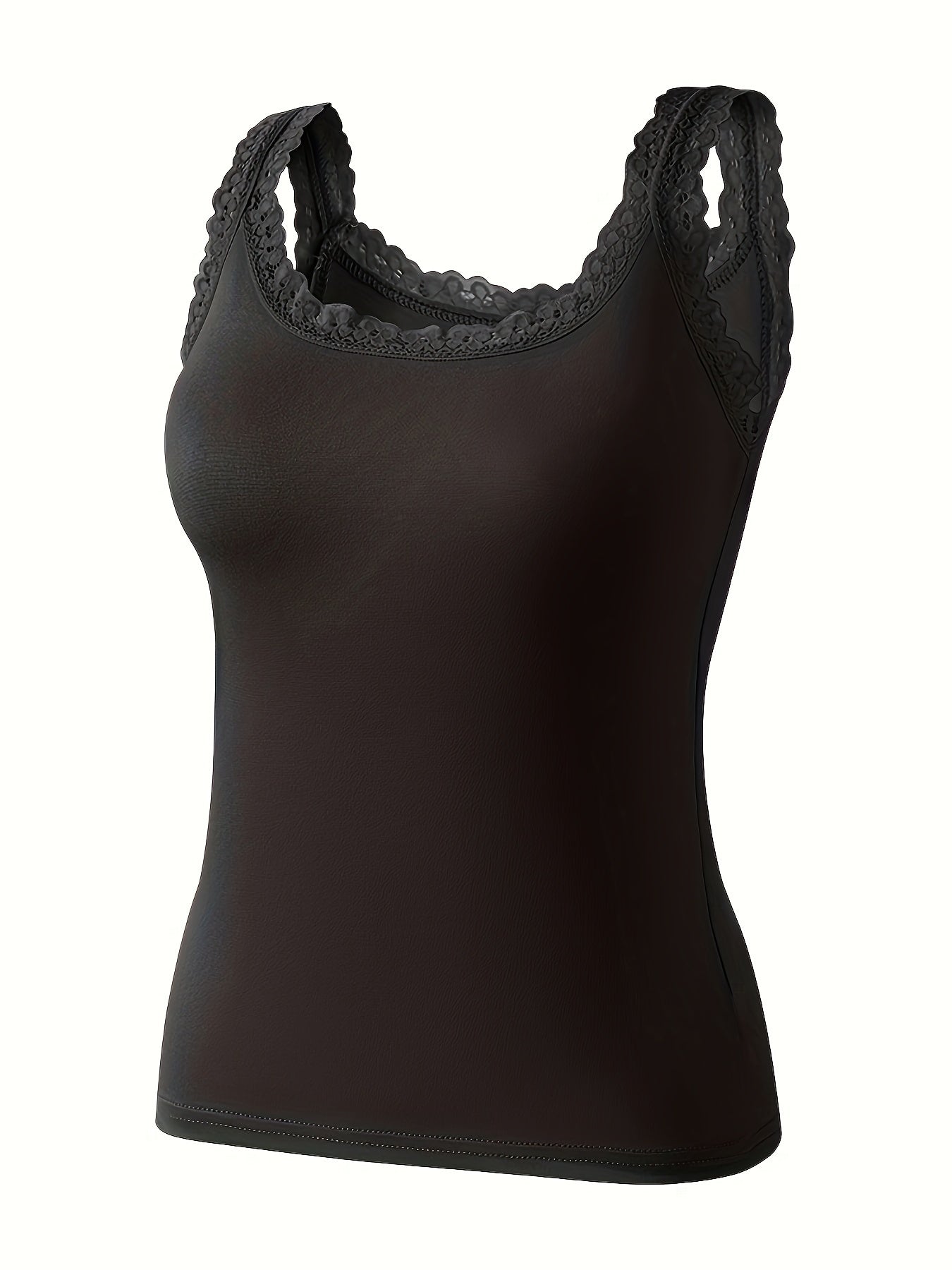 Versatile lace-trimmed suspender bra ideal for all seasons, offering a slimming fit for women.