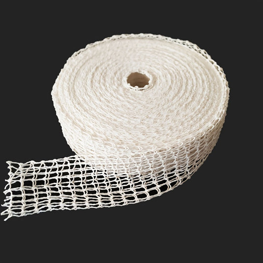 One piece of 5 meters long meat netting roll, elastic ham and sausage net, butcher's string, hot dog sausage packaging net, kitchen accessories meat cooking tool.