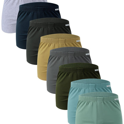 Men's Aro Pants Loose Version Boxer Shorts - Pack of 3 - 2024 New Large Size Cotton Sleep Pants