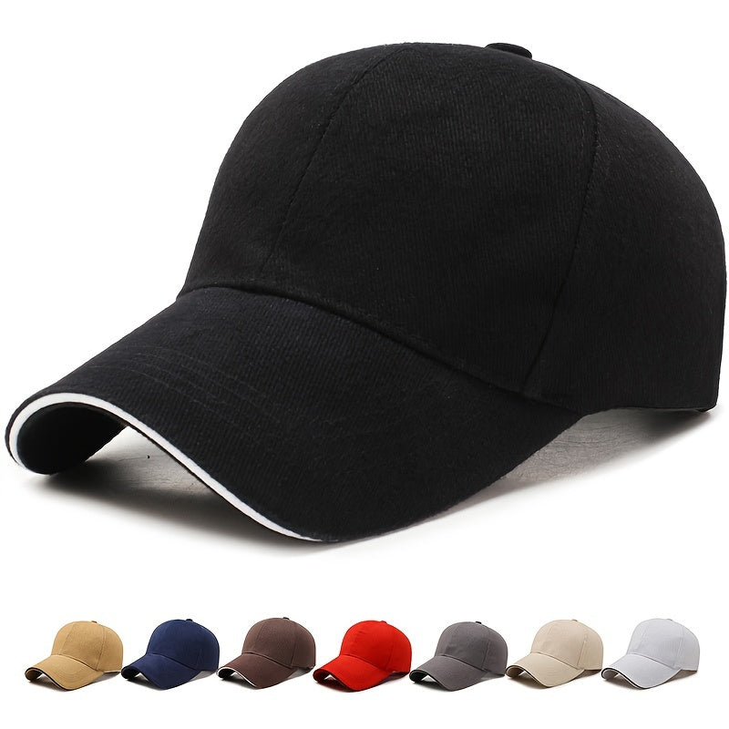 Four Seasons Baseball Cap for Men and Women, Couple Baseball Cap for Outdoor Camping and Sports, Truck Driver Hat