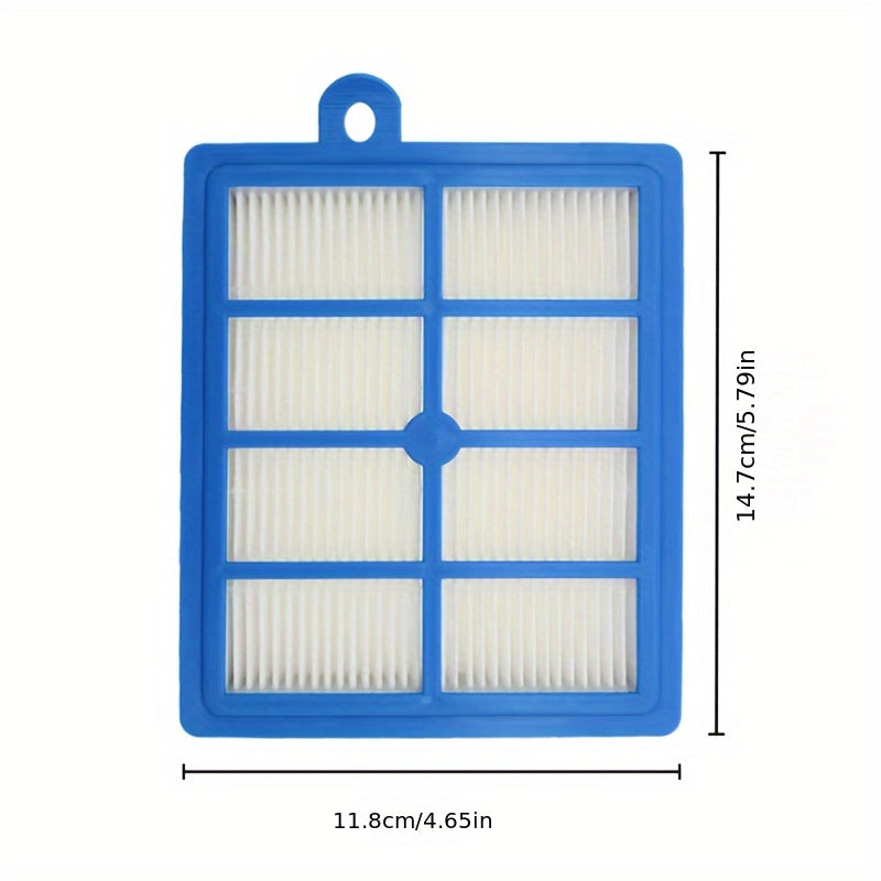 Durable Plastic Replacement Vacuum Filter Set with 4-Pack HEPA and Motor Protection Filters - Compatible with Electrolux, AEG, EFH12W, AEF12W, EL012W, FC8031 Models