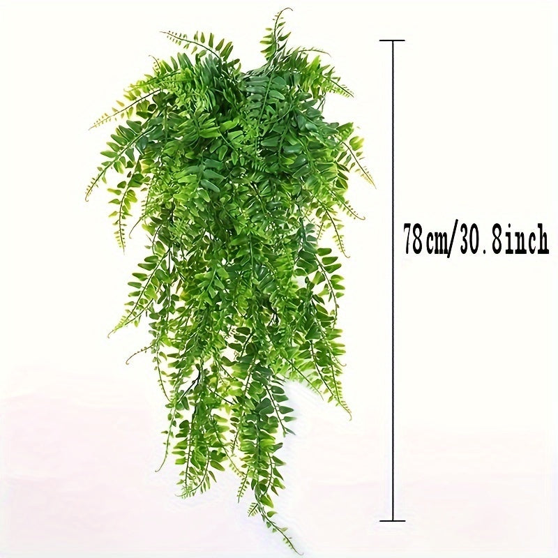 78cm artificial rattan man plant for wall decoration.