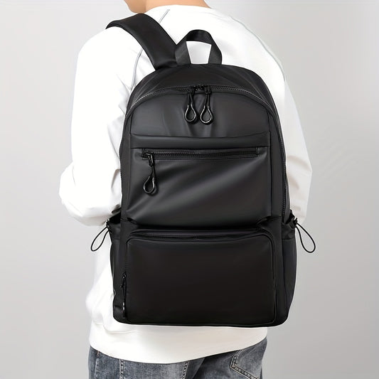 14-inch Men's Backpack for travel, casual use, and school, with Korean fashion trend.