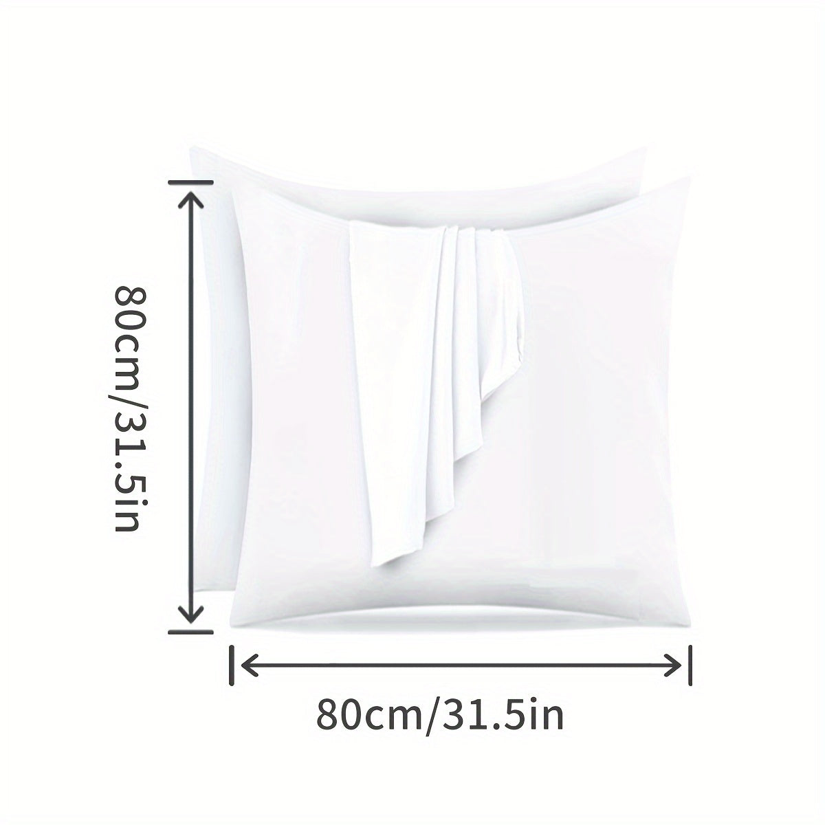 Pillowcase that is 100% Waterproof and Stain-Resistant, Super Soft with Thickened and Enlarged Design