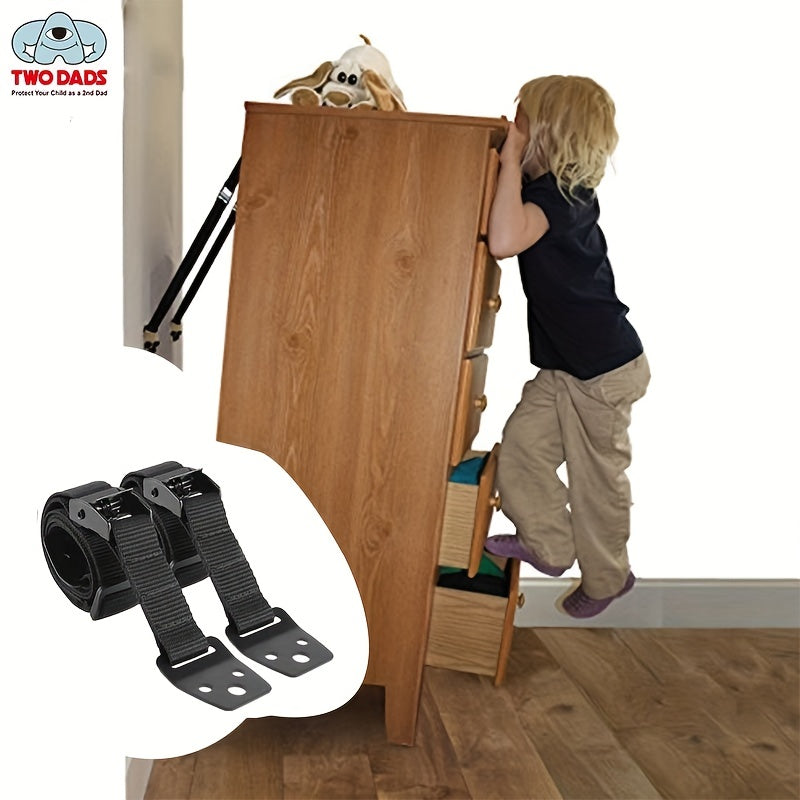 Heavy Duty Baby Safety Furniture Carrier with Anti-Tilt Feature for TVs and Furniture, Multifunctional Design to Prevent Accidents from Furniture Tilting.