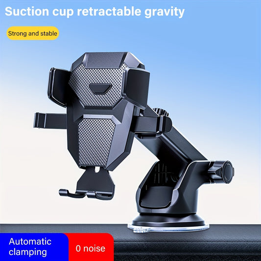 360 degree adjustable car phone holder mount for various phone models with horizontal and vertical screen options.