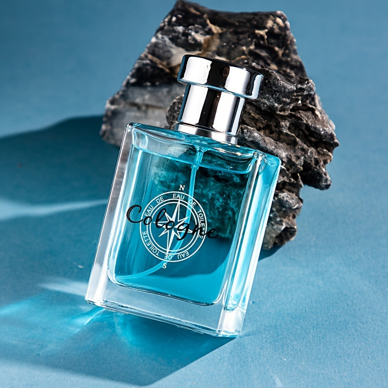 50ml Cologne Ocean Perfume, perfect for Men and Women for parties and dates. Enhances temperament with its woody floral fragrance, suitable for room and bedroom. Long-lasting scent with a