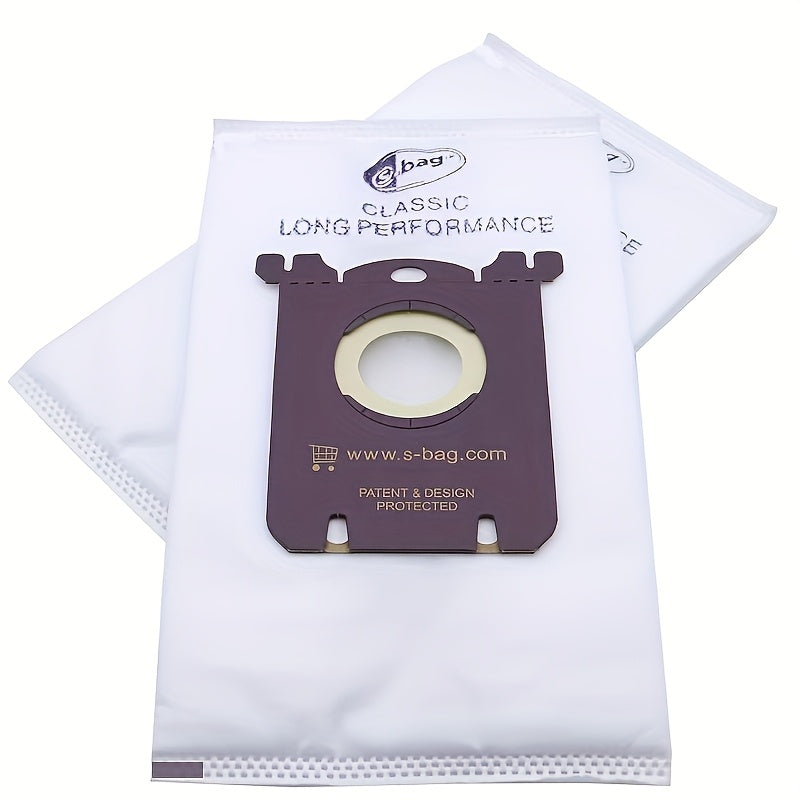 Three pieces of Bag Classic Long Performance Filter Bags for Electrolux Vacuums: FC8202 HR8375.