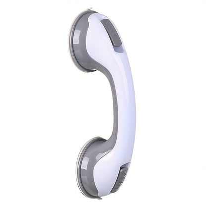 One essential safety handle for shower and bathtub, designed for seniors and individuals with disabilities. This suction cup handle is compatible with tiles, glass, and solid surfaces in the restroom.