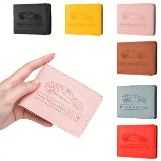 Stylish and lightweight cardholder designed to hold credit cards, driver's licenses, and ID cards for everyday use.