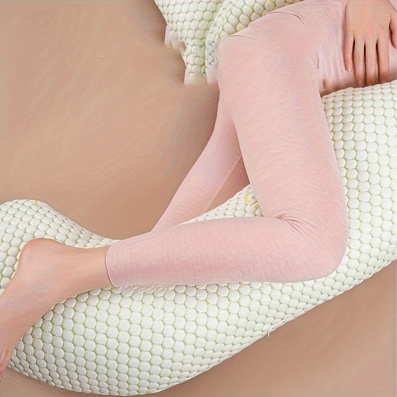 Maternity Pillow for Pregnancy Support - Soft Belly and Waist Support Pillow for Pregnant Women