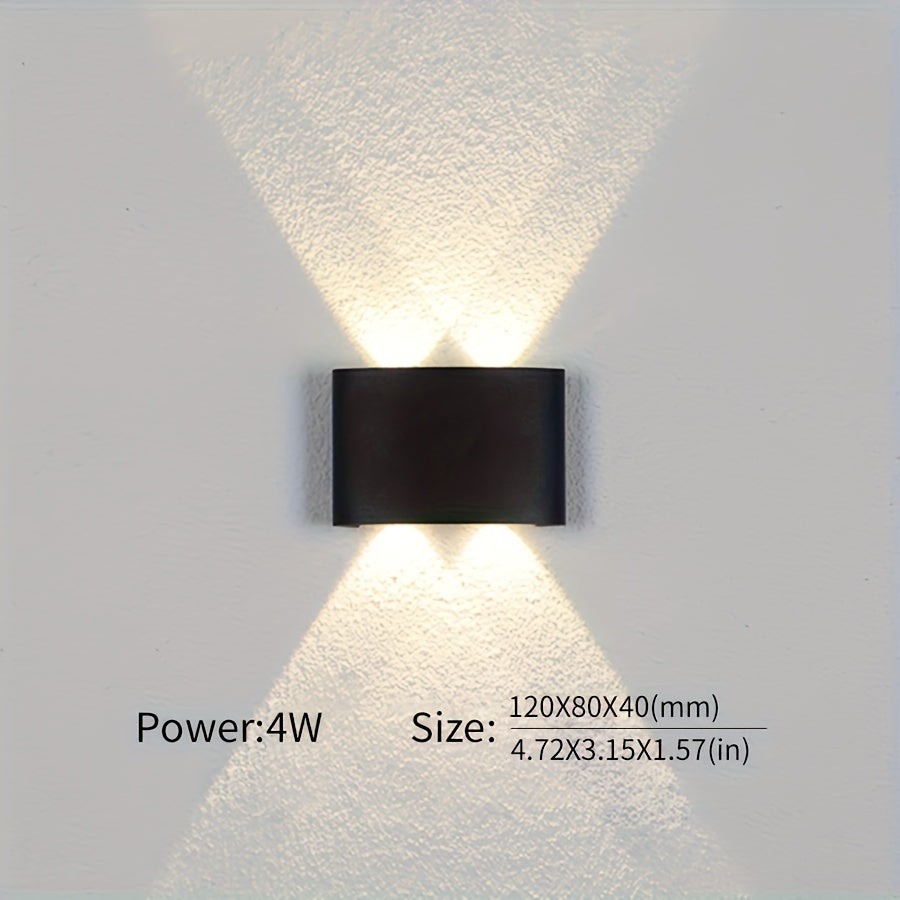 Various wall lights available in different wattages can be used for a voltage range of 85-265V.