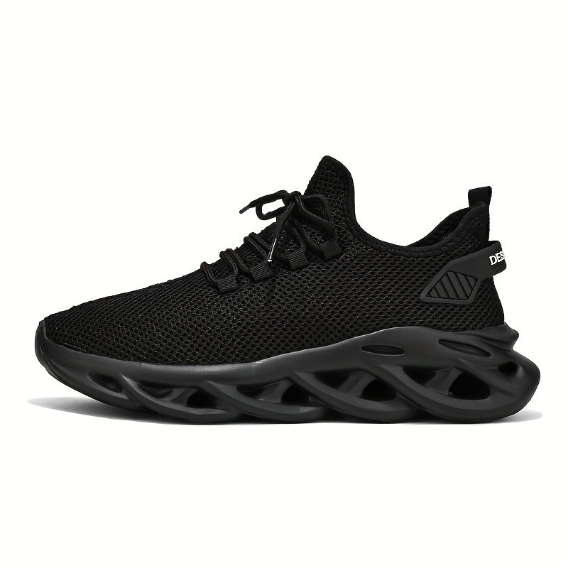 Men's Blade Sneakers with Shoelaces - Odor-resistant, Lightweight, and Breathable