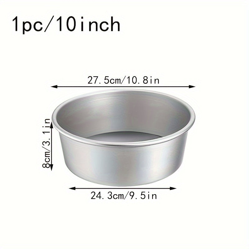 Removable Bottom Round Cake Pans Set - 10.16, 15.24, 20.32 cm Sizes
These easy-release hard anodized aluminum baking molds are perfect for daily use or special occasions such as birthdays, weddings, parties, and more. Also suitable for muffins and