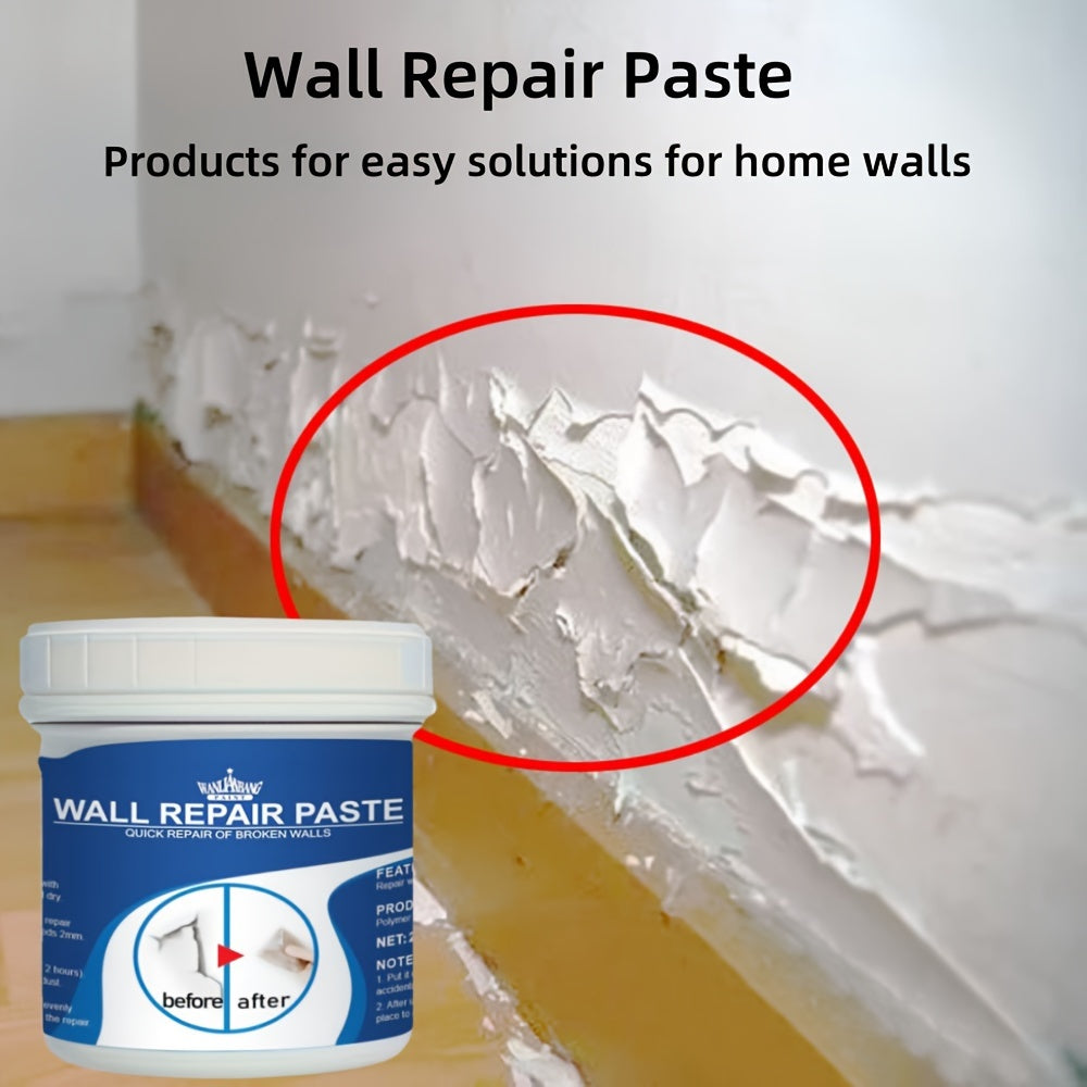 Wall Putty- Durable, Crack-Preventing Plasterboard Repair Compound suitable for walls, dents, and cracks. White, odorless, with mild ingredients for long-lasting repair.