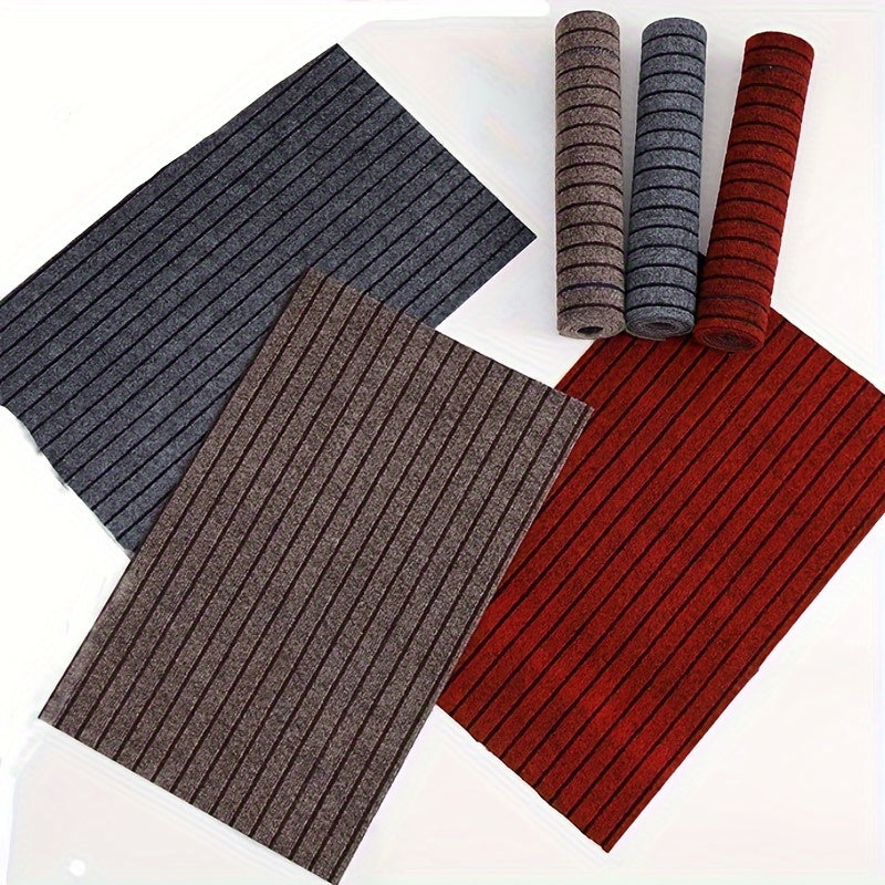 Gray, red, and coffee colored household carpet available in various sizes (139.7*254.0cm/139.7*330.2cm/139.7*381.0cm/177.8*381.0cm). This carpet is designed to be dust-proof, anti-slip, anti-fouling, and oil-proof. Suitable for use in kitchen entrances