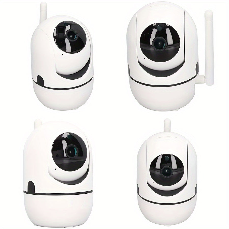 YIIYRY Brand Smart WiFi Security Camera with 2-Way Audio, Night Vision, Pet Monitoring, Smartphone Compatibility, 1080p Resolution, and USB Power