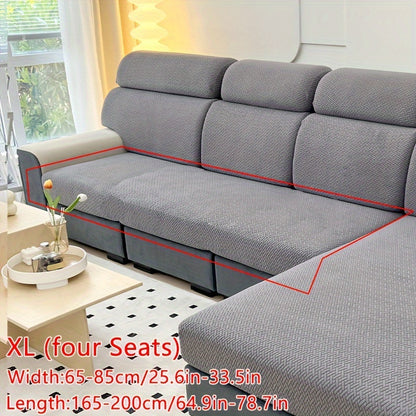 Elastic Sofa Slipcover protects from scratches and dust, fits all seasons and rooms, and enhances home decor.