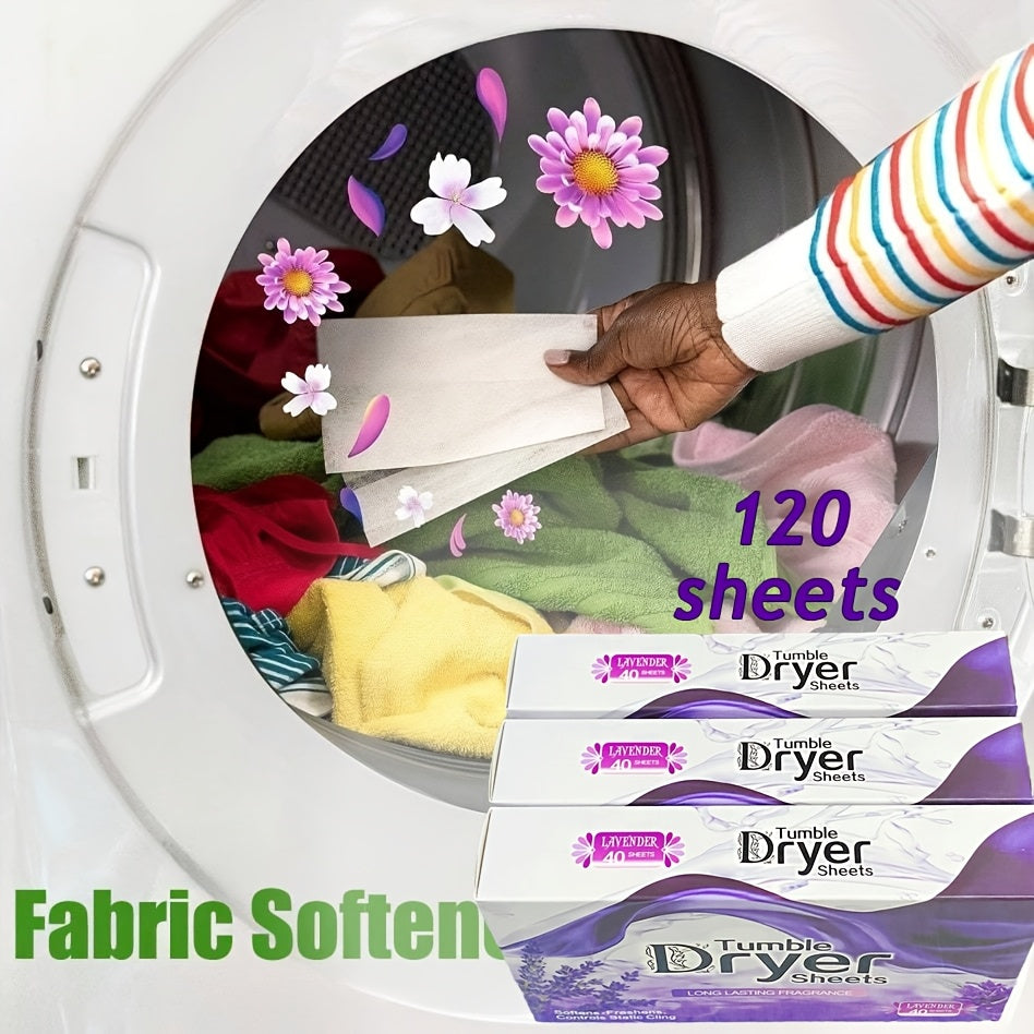 This package includes 360 sheets in total, with 9 boxes of 40, 5 boxes of 24, and 3 boxes of 40 fabric softener dryer sheets. These sheets are ultra-soft with a fresh scent, anti-static properties, odor elimination, and are designed to deodorize clothes.