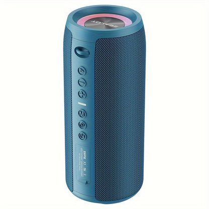 ZEALOT S51pro 40W High-Power Portable Wireless Speaker with RGB Lighting, 5200mAh Battery - Wireless Compatible, USB/AUX/TF Card Playback, Hands-Free Calling, Perfect for Outdoor Events