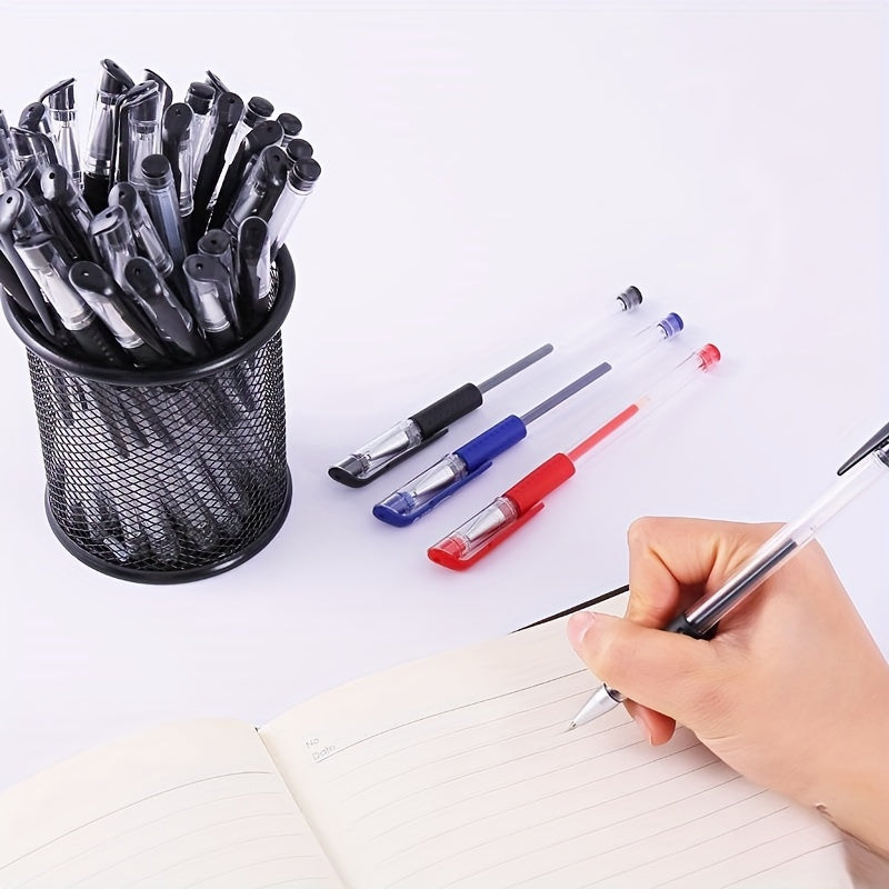 23pcs Black Gel Pen with 0.5mm Needle Tube Head for Business, College, High School, and Office Use