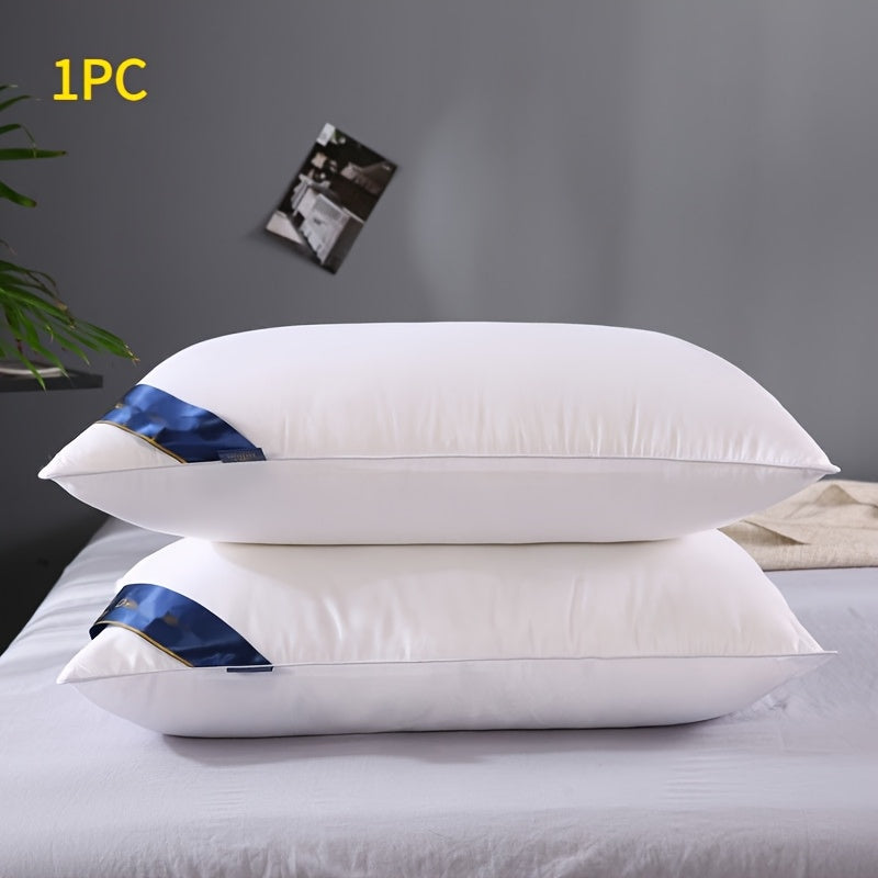 5-Star Hotel Quality Pillow with Non-Collapse High Pillow Core, Hypoallergenic Polyester Cover, Machine Washable