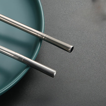 2 or 3 Pieces of Stainless Steel Straw Spoons - Versatile and Creative Utensil for Coffee, Juice, Milk Tea, and Mate Tea