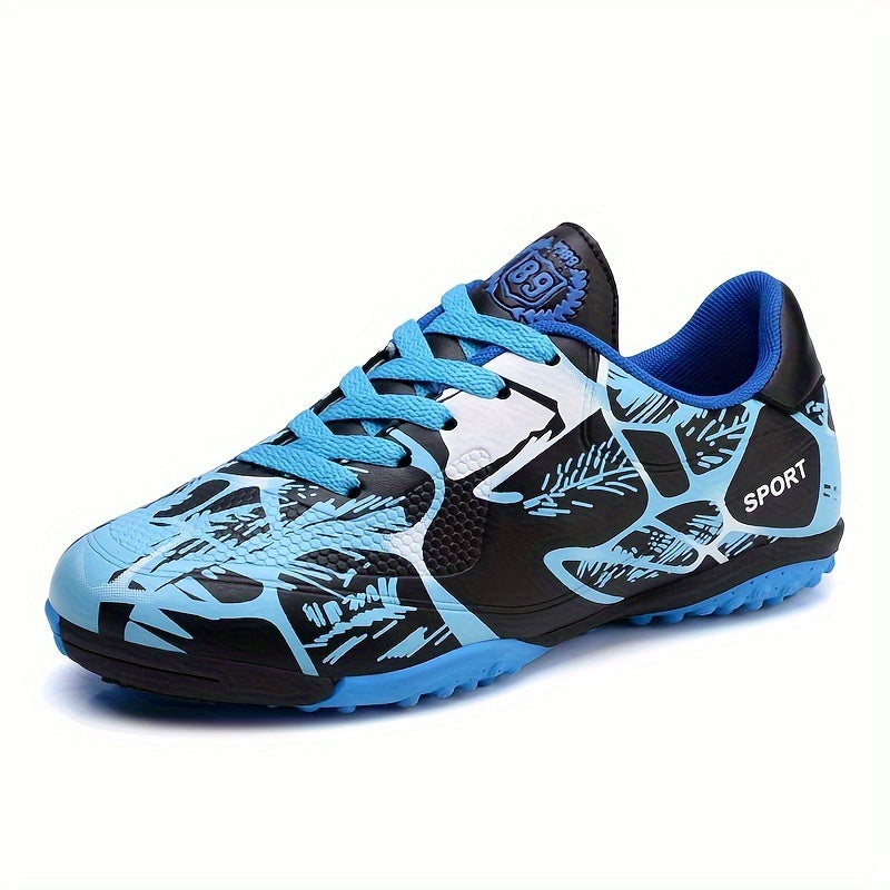 Men's Turf Football Boots: Outdoor Anti-skid Soccer Cleats for Winter & Autumn.