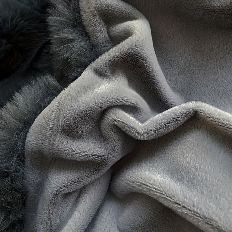 Soft and plush, this solid color blanket is perfect for snuggling up on the couch, in the office, or while camping and traveling. It's a versatile gift that can be used year-round.