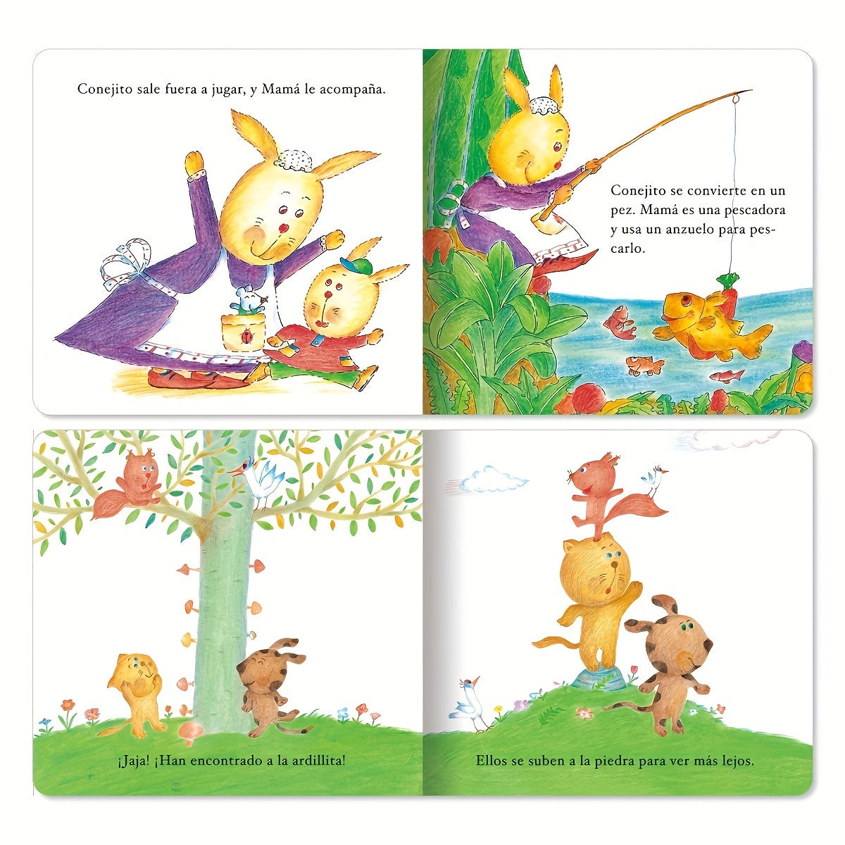 Set of 10 Spanish picture books with ten short stories by Sunshine Children's Educational Association. Release date: June 15, 2023.