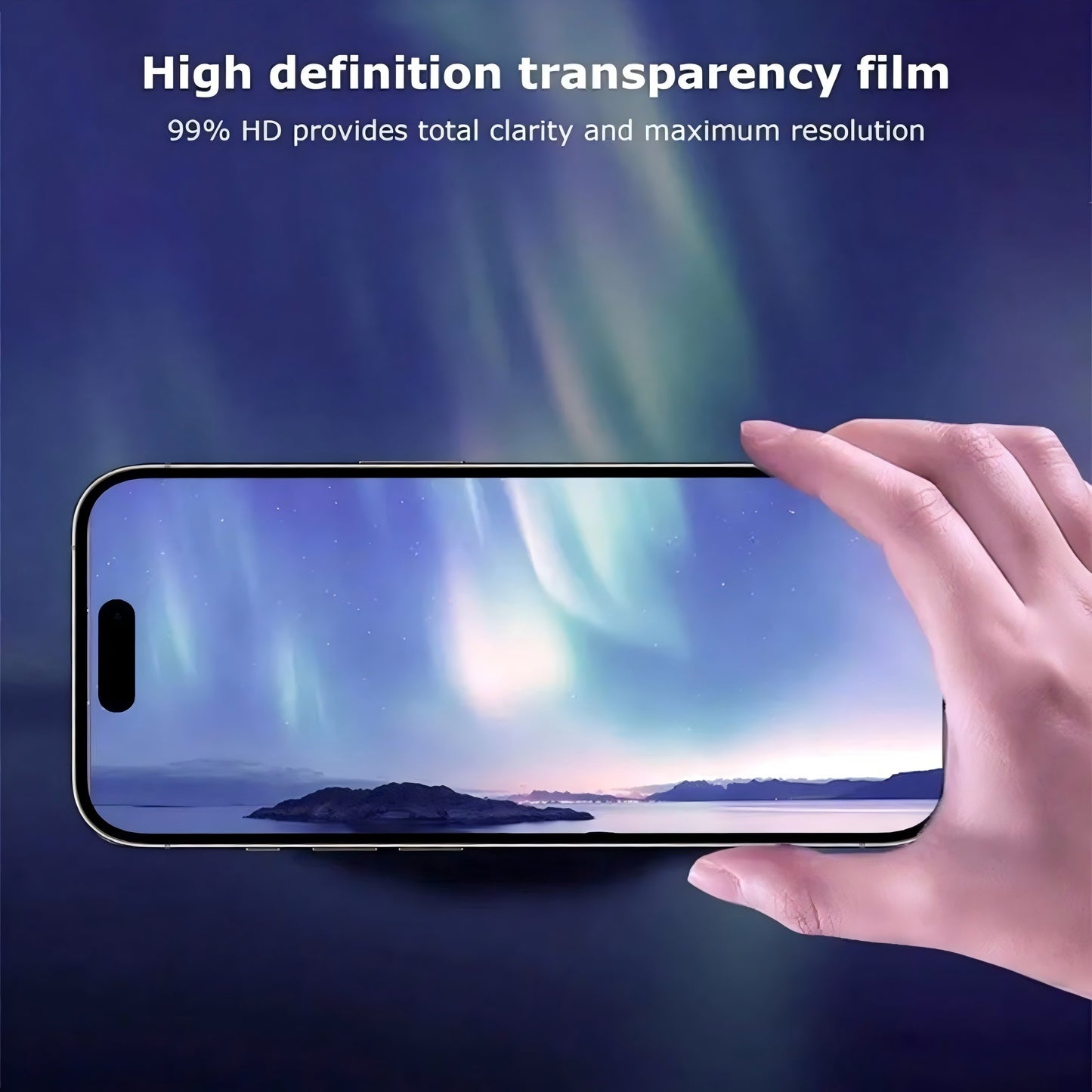 Water gel screen protectors for iPhone models X through 16 Pro Max offer HD clarity, scratch protection, and anti-fingerprint nano coating.