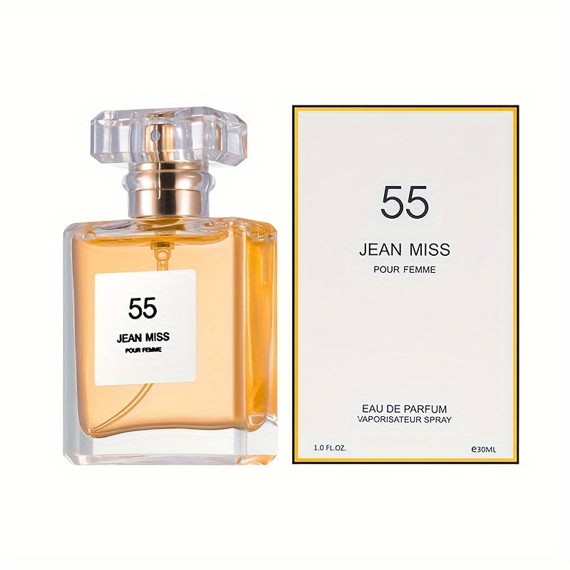 Jean Miss Elegant Women's Perfume, 30ml, Fresh Floral Scent, Long-Lasting with Unique Lady Charm, Perfect for Parties, Alcohol-based, Fragrance Concentration 5-15%