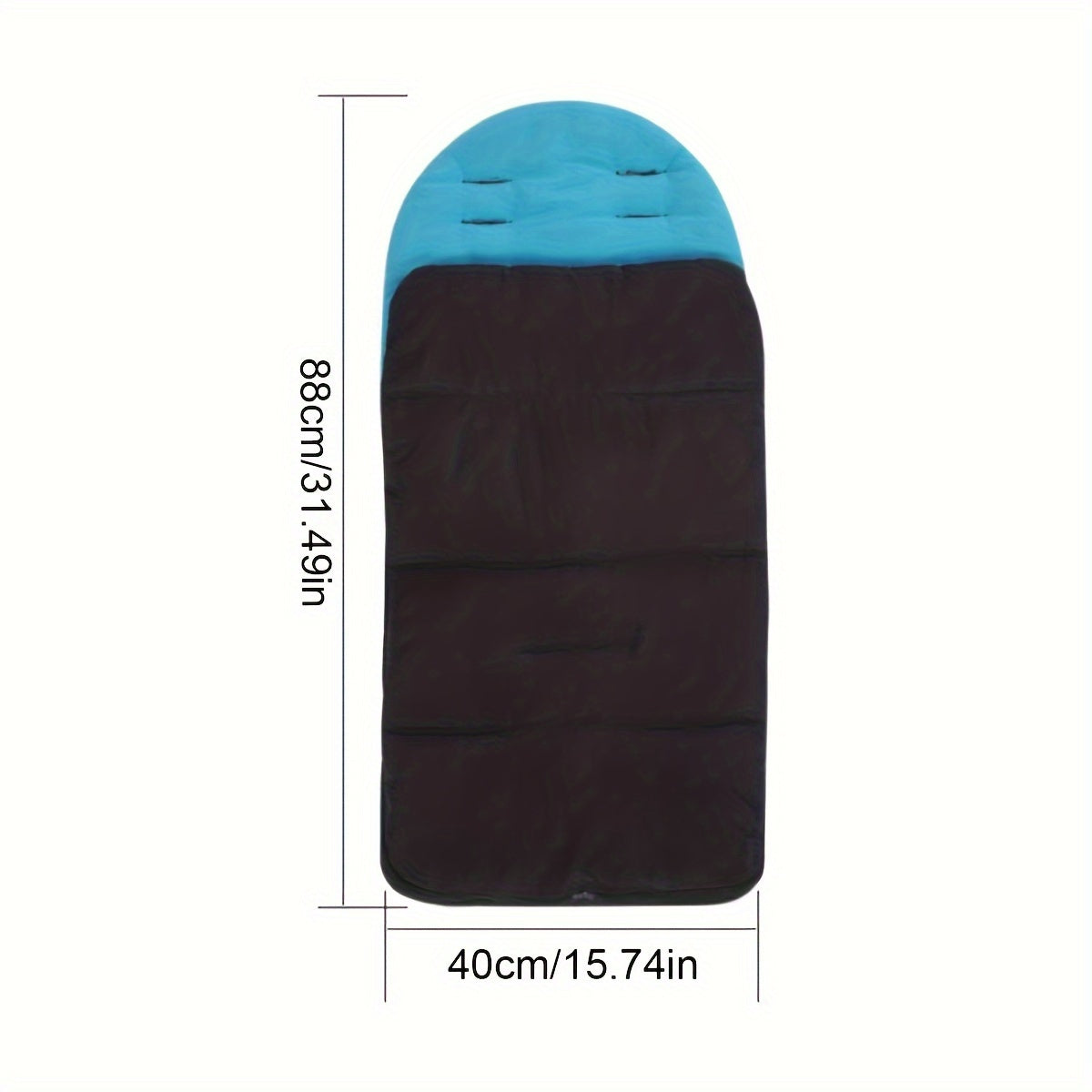 A cozy 1-piece trolley sleeping bag with a warm foot cover, perfect for autumn and winter. This windproof bag comes with a cotton cushion, making it a wonderful gift for Christmas, Thanksgiving Day, New Year, or Valentine's Day.