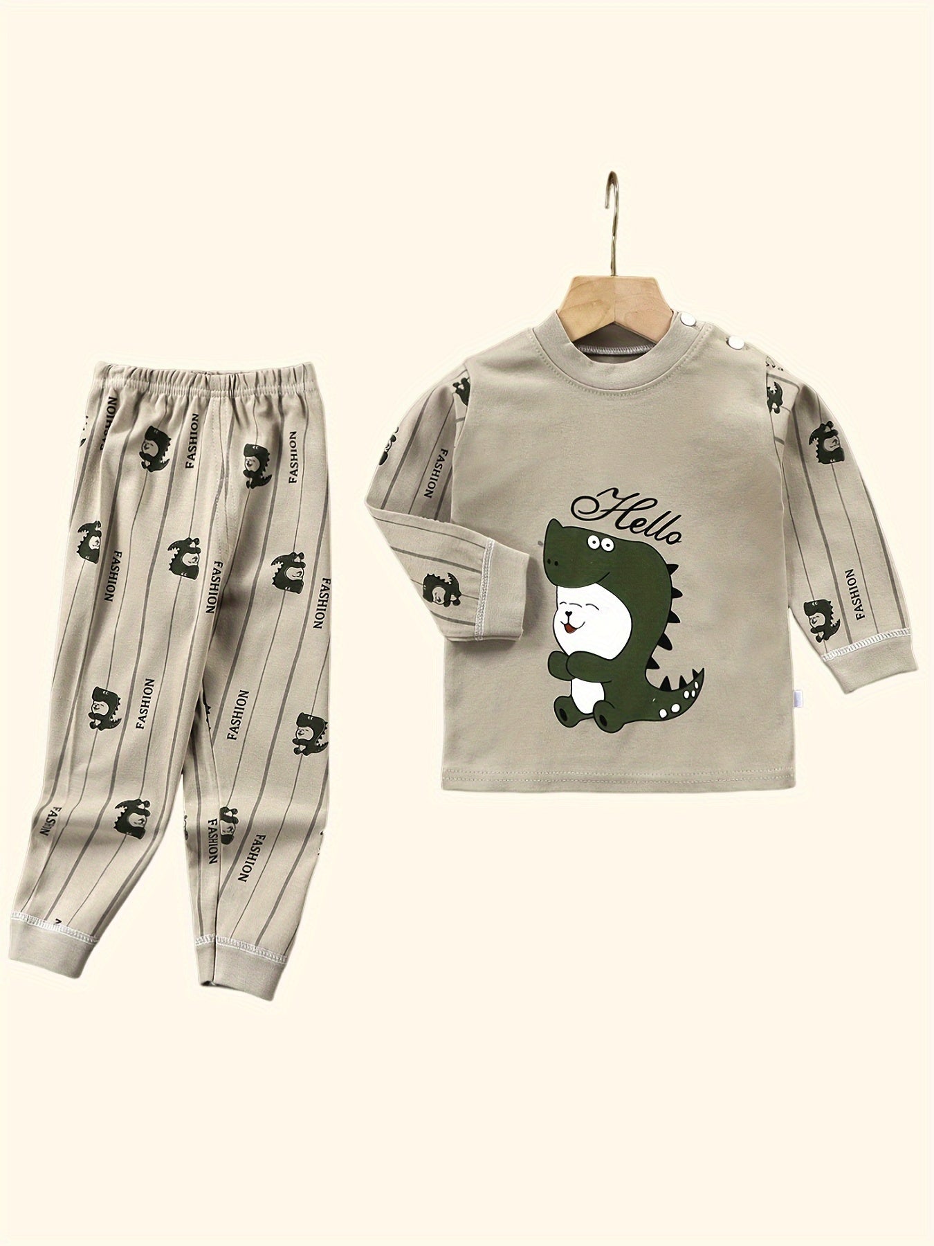 Children's 2pc Autumn Clothing and Underwear Set