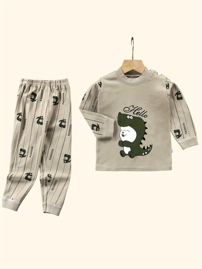 Children's 2pc Autumn Clothing and Underwear Set