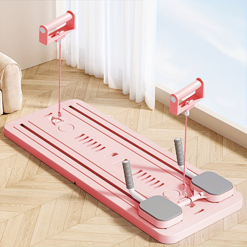 8-in-1 Fitness Board for ABS Pilates Slide Board - Uy sport uskunalari - Yog'ni yo'qotish uchun egiluvchan va ko'chma.