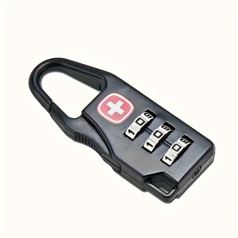 Travel Sentry Approved Mini Padlocks, Metal 3-Digit Password Locks for Luggage, Backpacks, Suitcases - Secure and easy to use travel accessory.