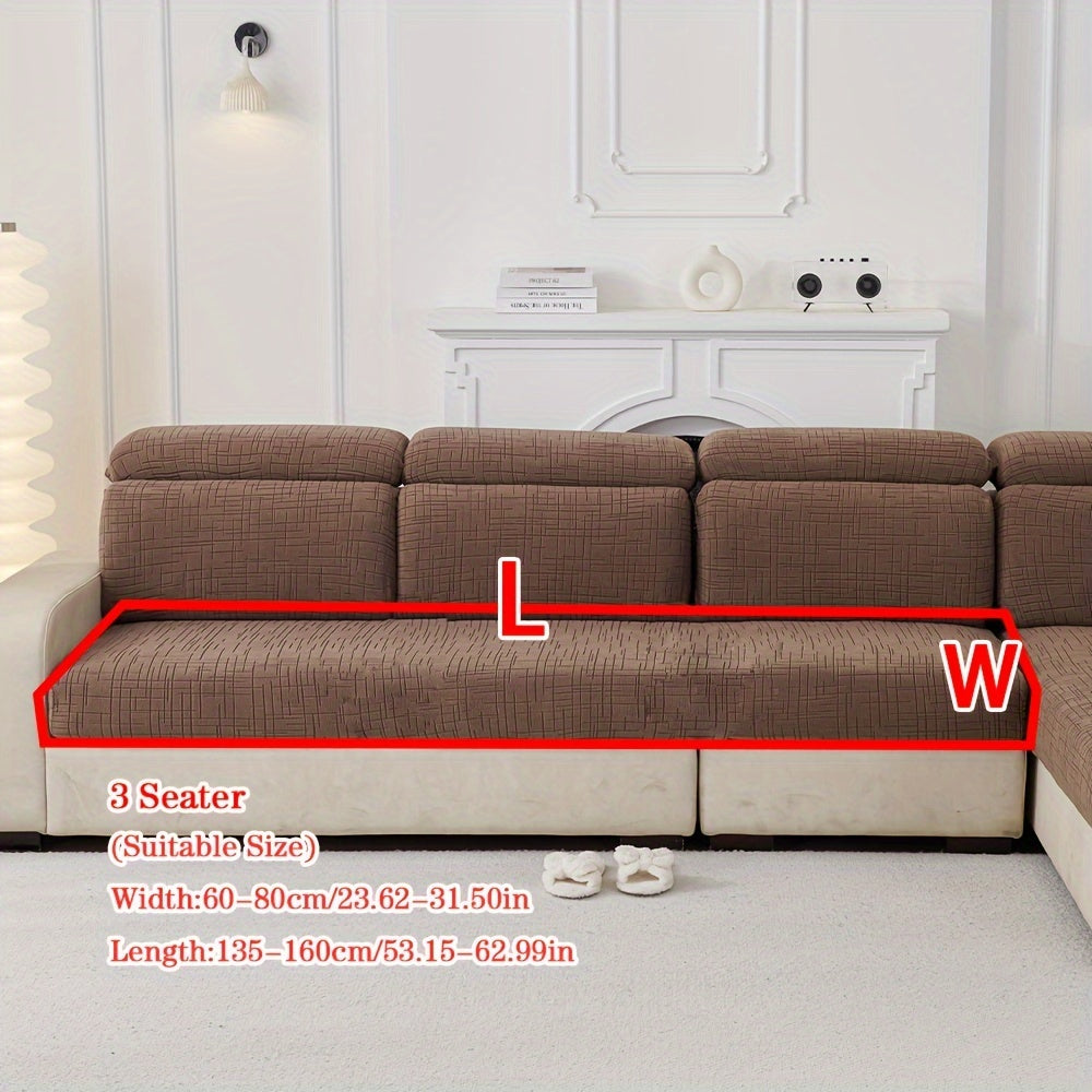 Jacquard sofa cover suitable for all seasons, protects sofa cushions in bedrooms, offices, living rooms, and home décor.