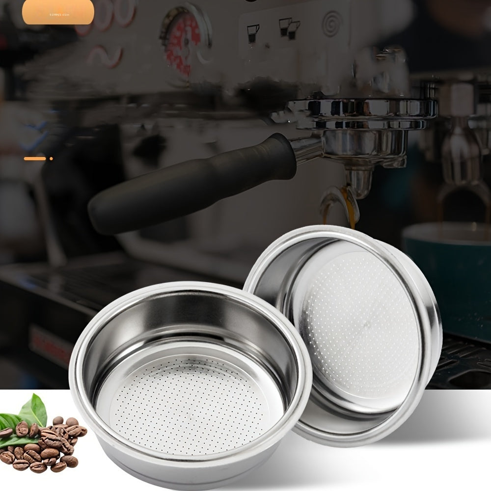 The ideal addition to your kitchen and dining experience, this 51mm Premium Stainless Steel Coffee Filter is perfect for espresso machines. With a multi-hole design and food-safe materials, it ensures a quality brewing experience every time.