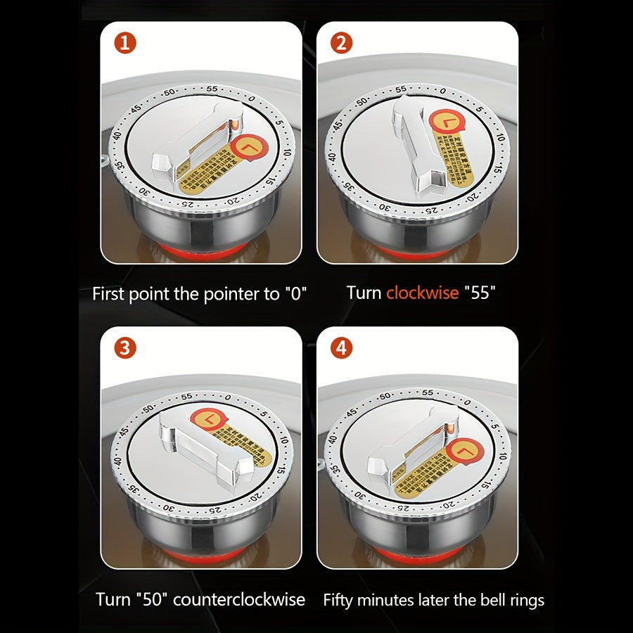 Get ready to upgrade your cooking game with the 5-piece Smart Timer Steamer Set! This set includes a deep soup pot, steamer basket, 2 plates, and a lid. With its versatile design, you can use it for both steaming and simmering. It's compatible with a