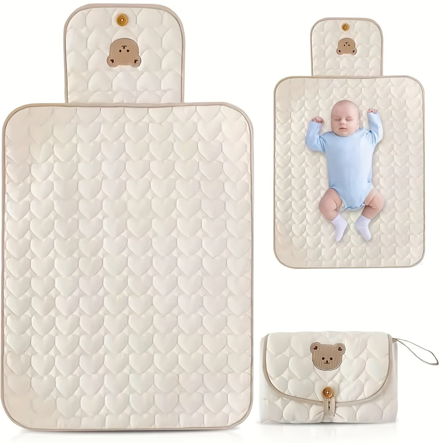 Foldable Portable Diaper Changing Pad Bag for Children - Multifunctional Baby Changing Table and Urine Pad