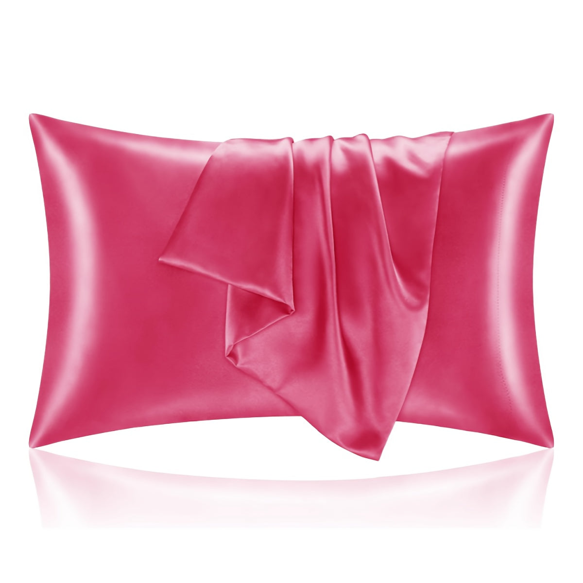 Luxurious Pillowcase designed for Hair and Skin, made with Ultra-Soft and Skin-Friendly materials, includes 1 piece with Envelope Closure. Perfect Gift for Both Women and Men.