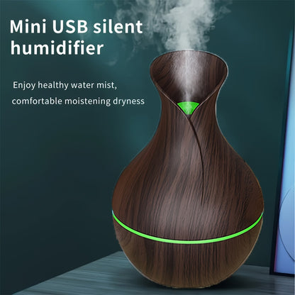 Portable USB-powered humidifier and air purifier suitable for home, office, and travel. Features a cold mist function and acts as an air freshener.