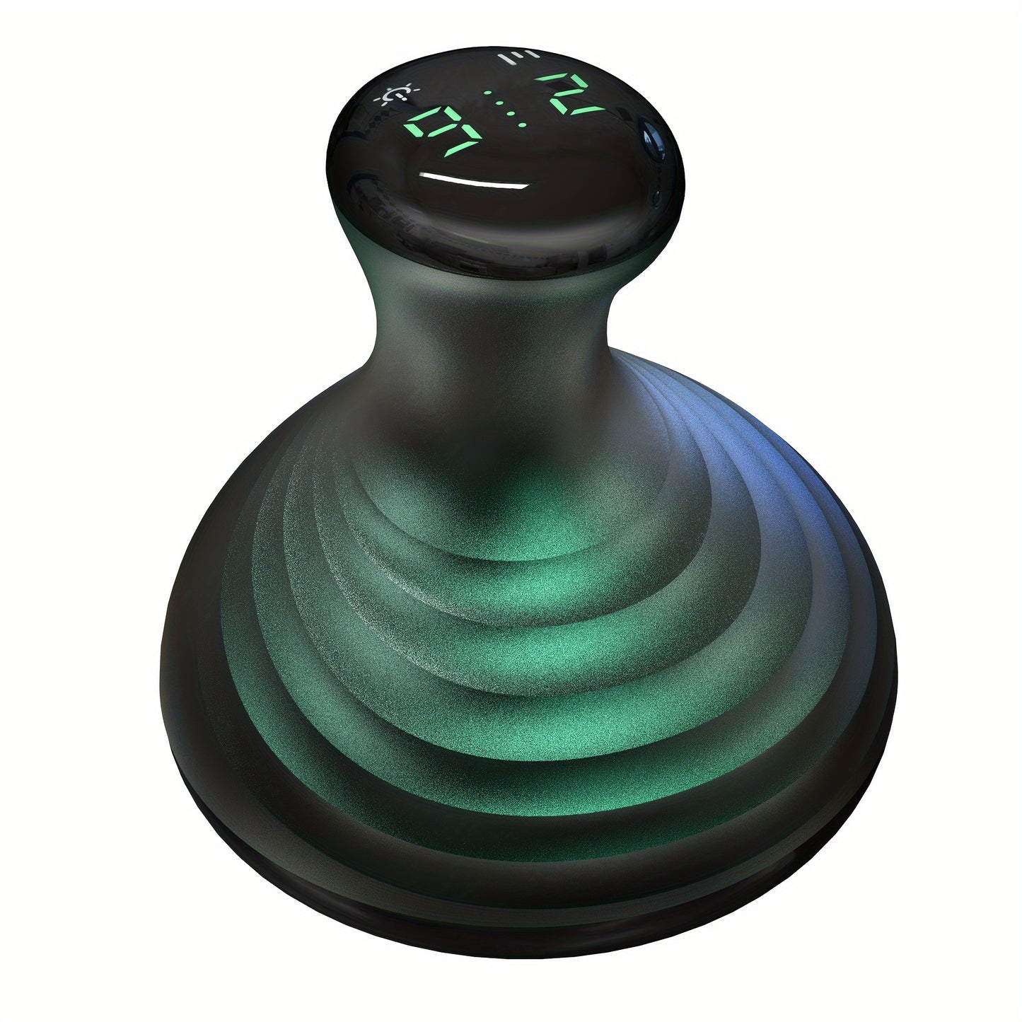 Rechargeable Electric Cupping Massager with Heat, Vacuum Suction, and USB Charging, available in Pink, Teal, and Dark Green colors.