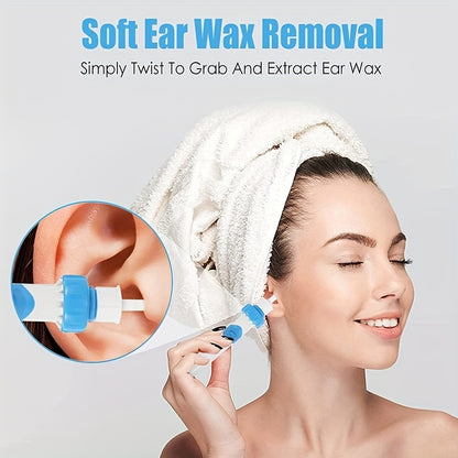 Earwax removal kit with portable electric vacuum for safe and comfortable ear cleaning.