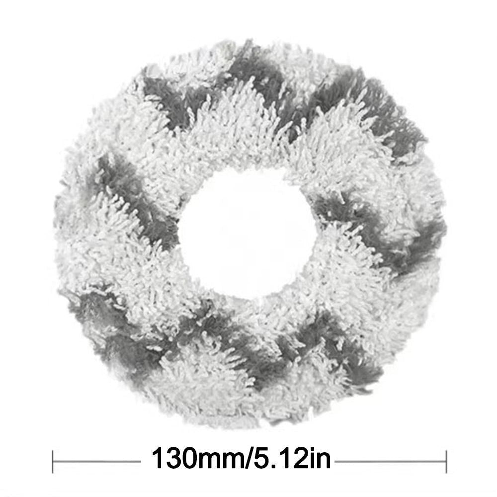 Набор из 3 моющихся тряпок для уборки роботов, долговечные, высокоабсорбирующие мопы из полиэстера для Ecovacs X1 Omni/Turbo/T10 Omni/Turbo T20/T20 Pro