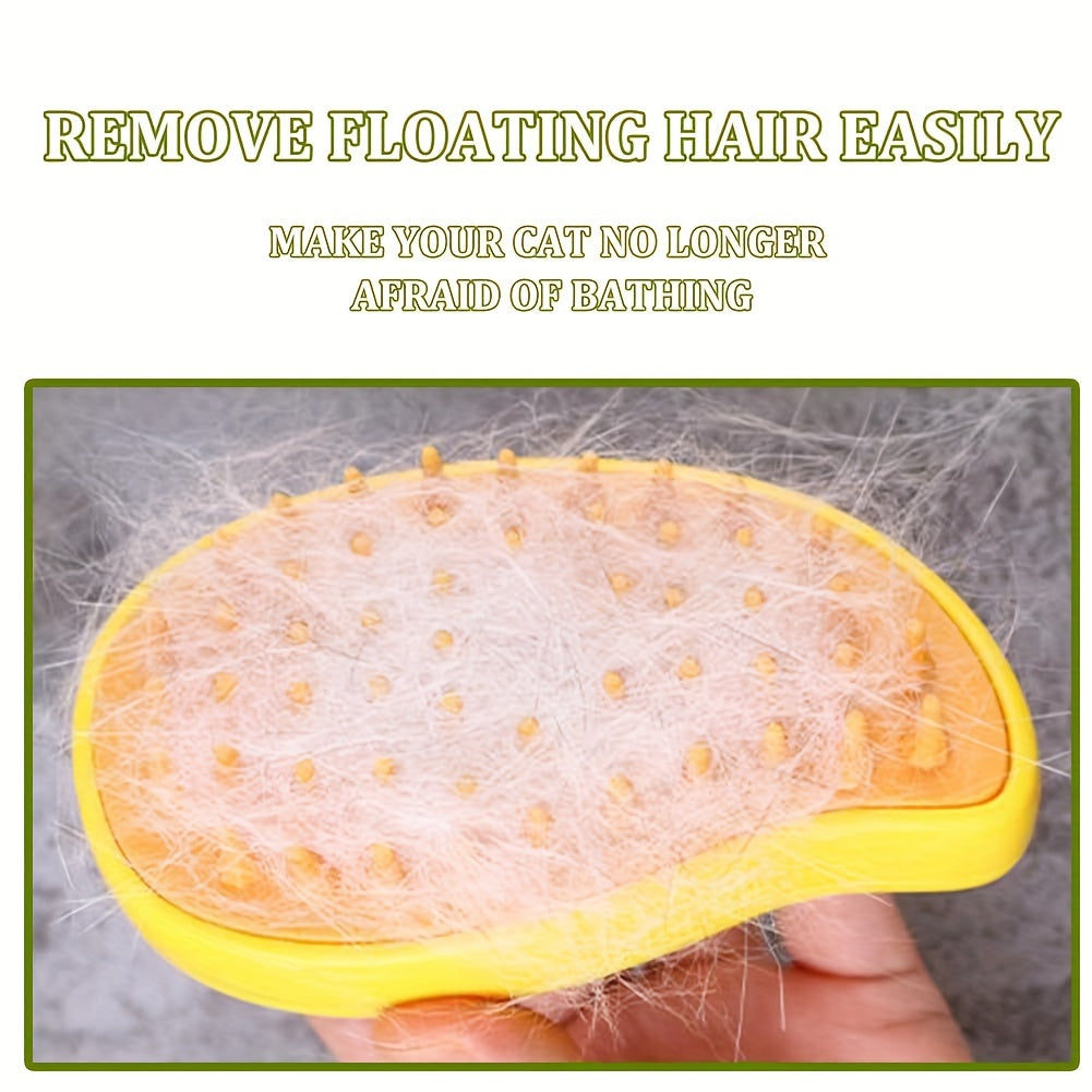 Pet care grooming brushes with floating hair removal and massage combs for cats, charging cat comb.