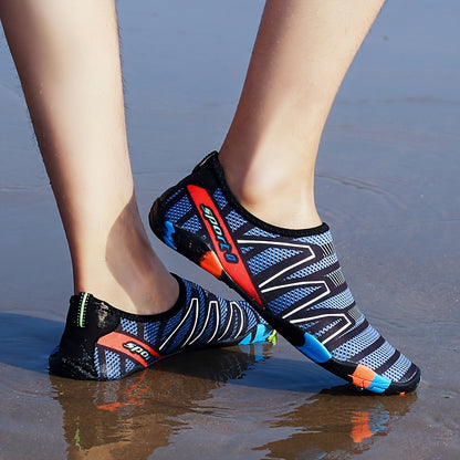 Fast drying water socks with sporty design, ideal for swim, surf, and fishing. Non-slip and breathable for women.