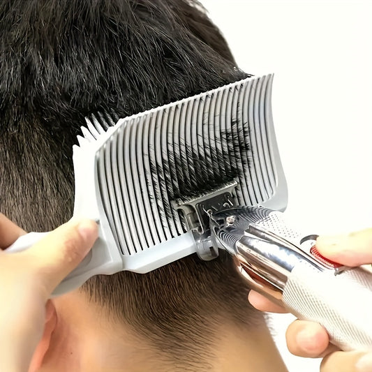 Heat resistant comb for precise hair fades and styling.