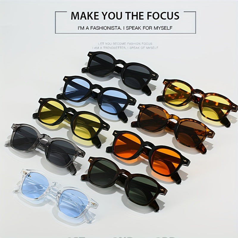 Fashion Square Glasses - Stylish, Lightweight Luxury for Activities & Casual Wear